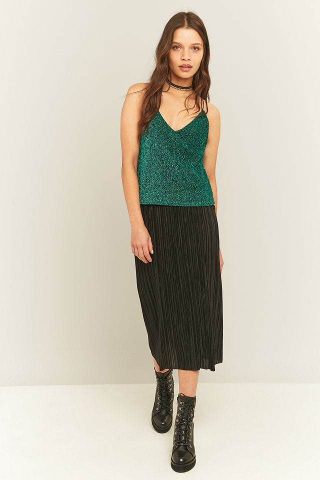 Sparkle & Fade Shimmer Cross Strap Cami #4