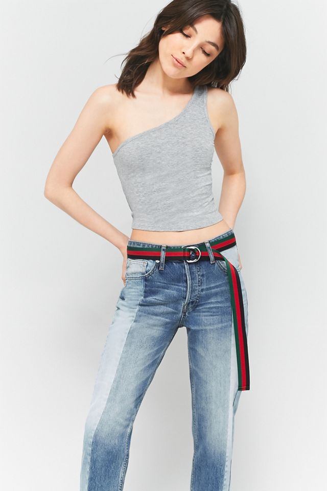 Pins & Needles – One-Shoulder-Tanktop im Basic-Style #5