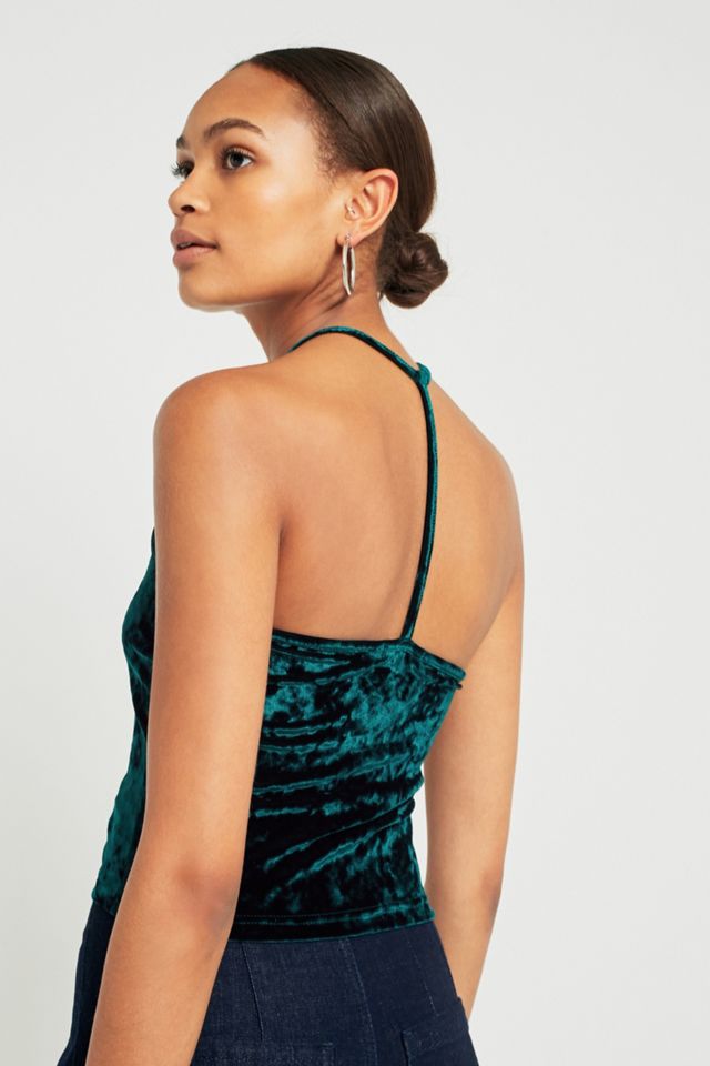 Light Before Dark Velvet Racerback Cami #4