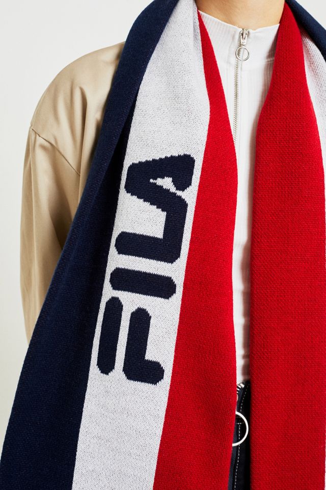 FILA Striped Ski Scarf #1