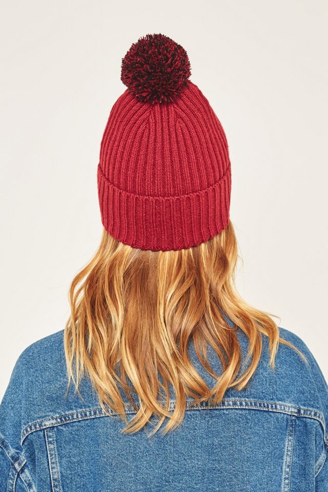 Reason Pom Pom Slogan Beanie #2