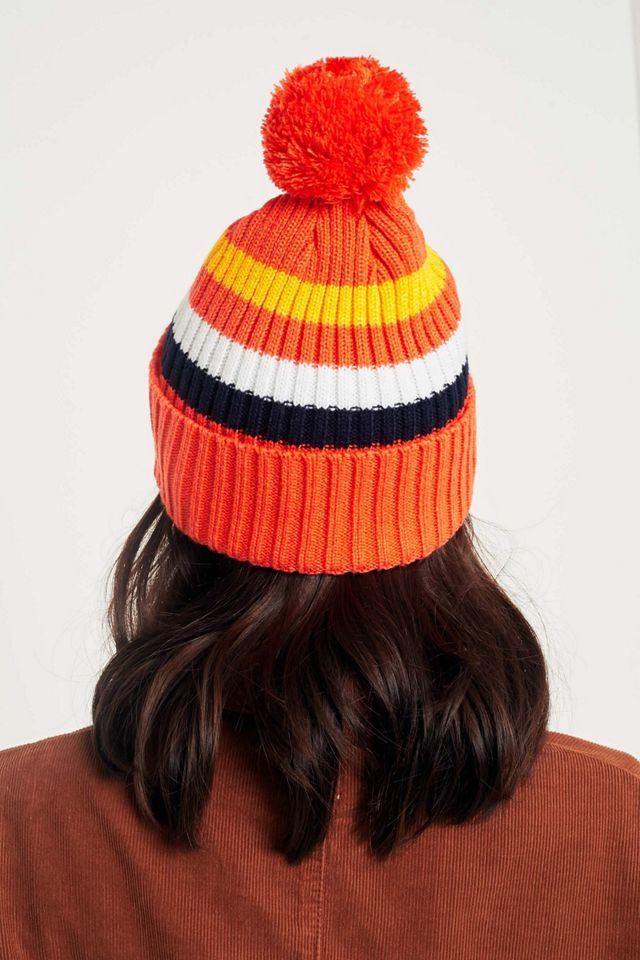 Reason Striped Pom Pom Beanie #3