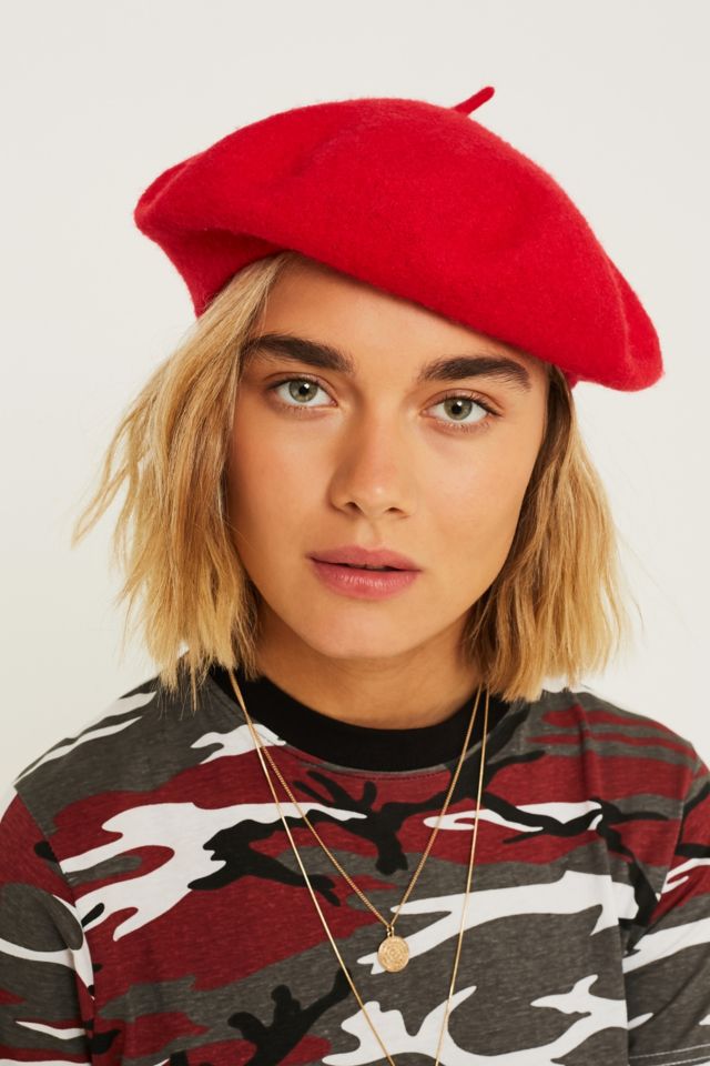 Wool Beret | Urban Outfitters UK