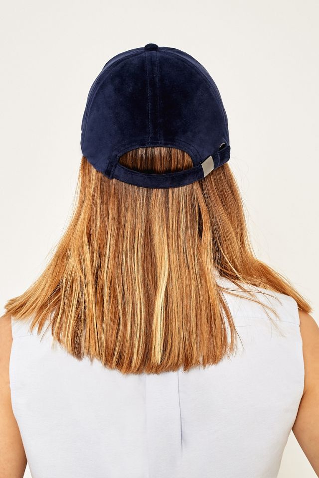 Basecap aus Velours #1