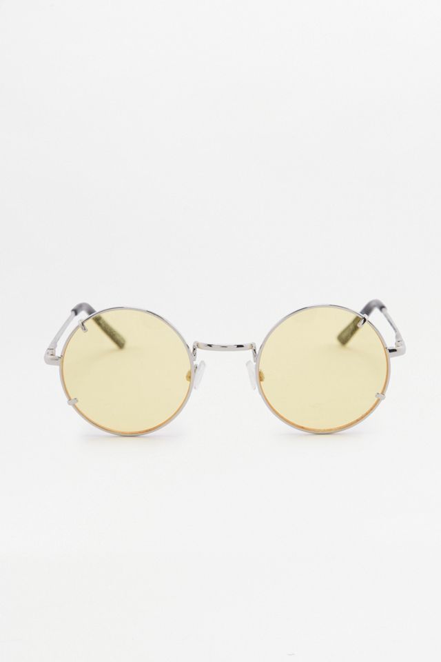 Runde Sonnebrille mit Metallclip #2