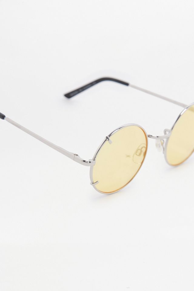 Runde Sonnebrille mit Metallclip #3