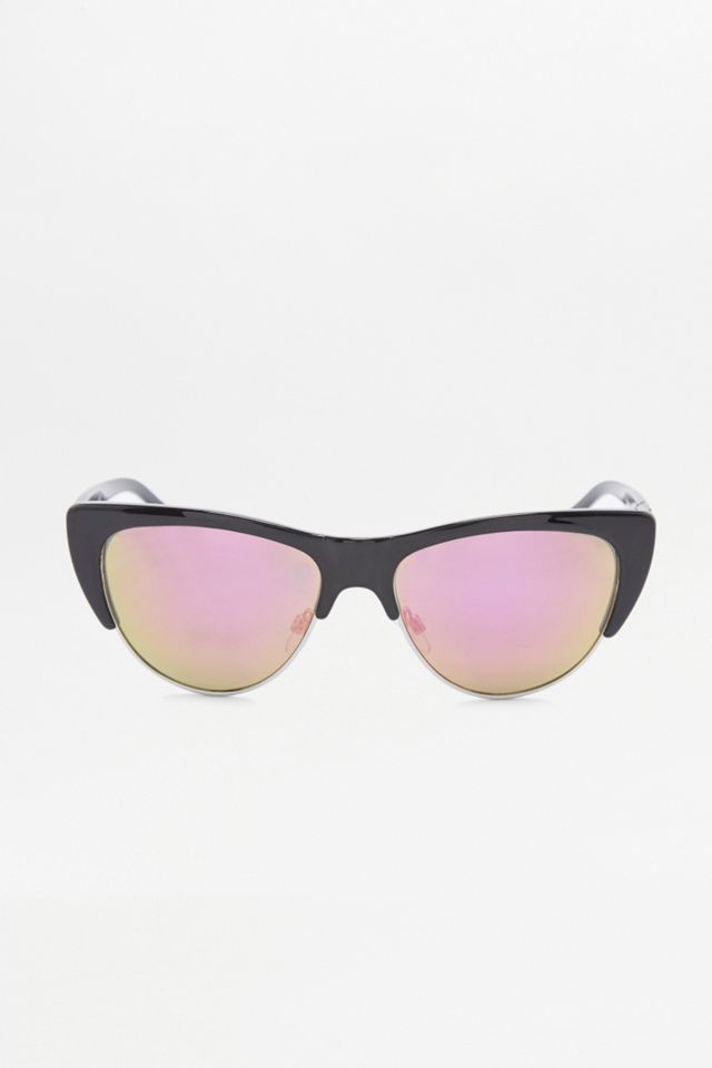 Futuristic Cut Out Cat-Eye Sunglasses #1