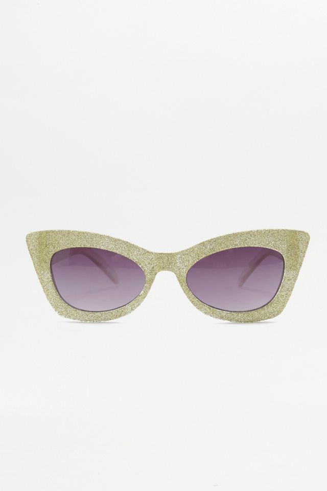 Glitter Cat Eye Sunglasses #1