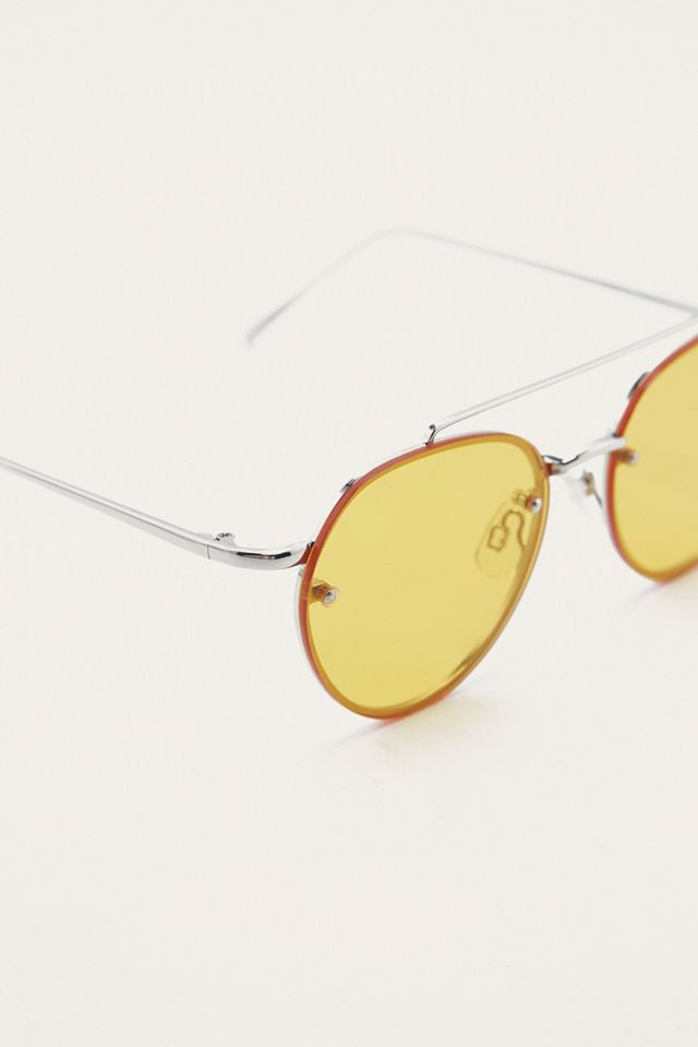 Small Rimless Aviator Sunglasses #2