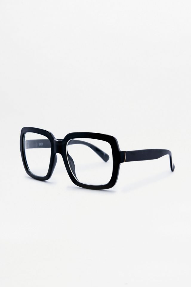 Oversized Square Frame Readers | Urban Outfitters UK