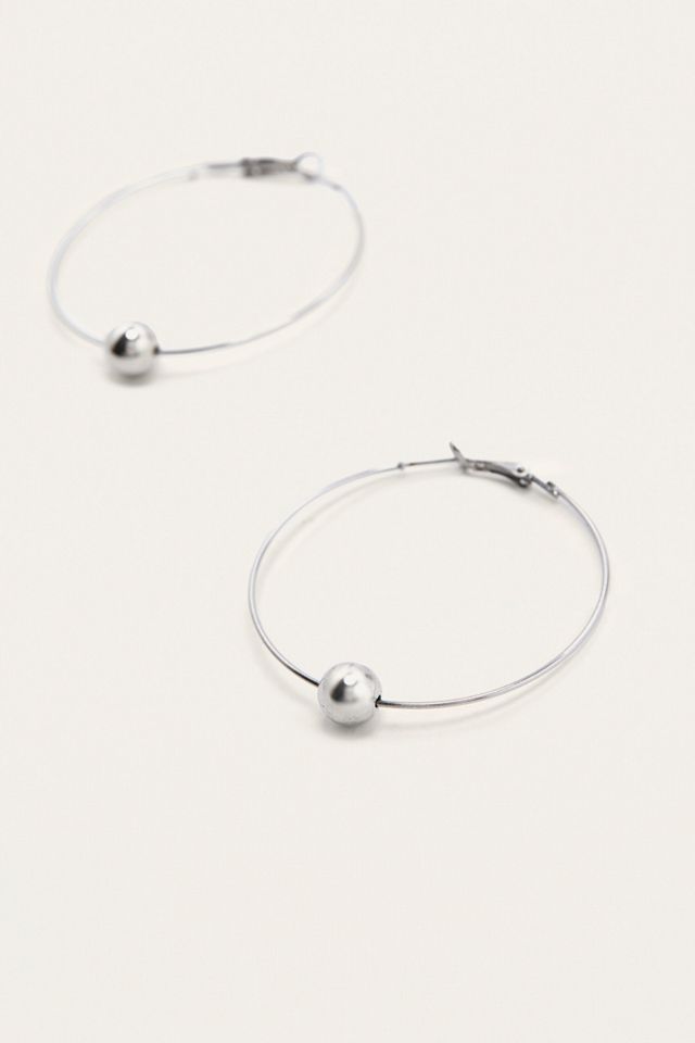 Us Wyatt Ball Hoop Earrings #1