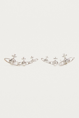 Vivienne Westwood Candy Interlocking Orb Earrings | Urban Outfitters UK