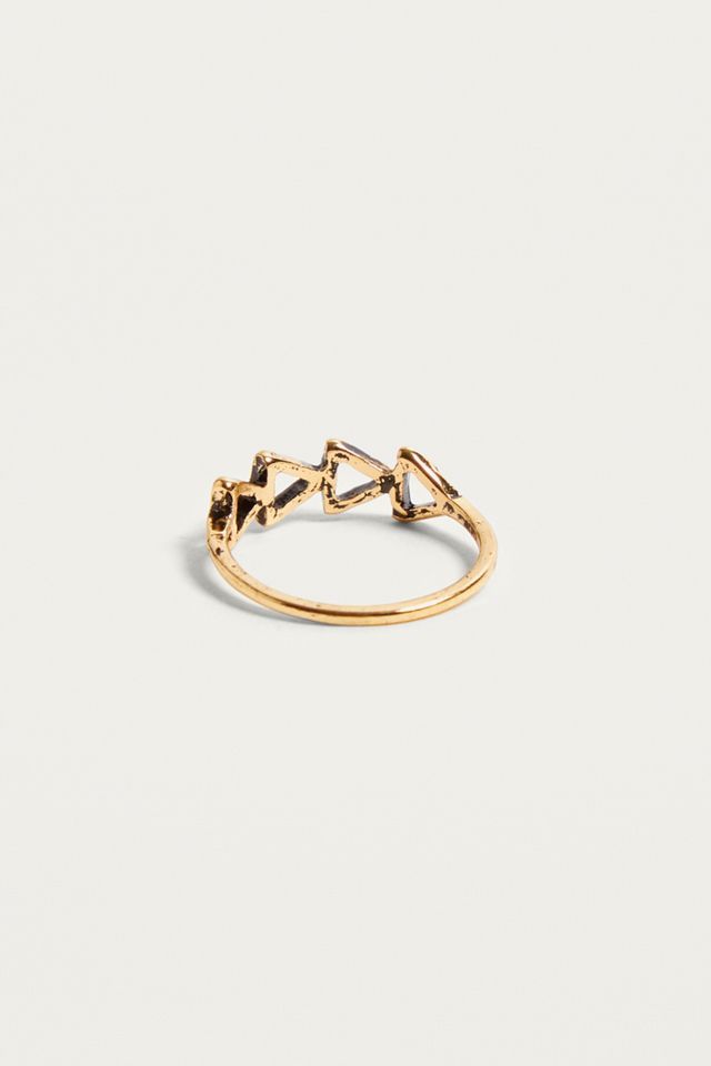 Open Triangle Ring | Urban Outfitters UK