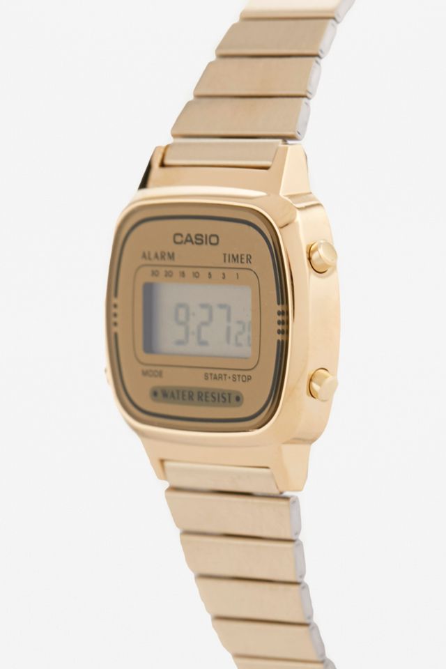 Casio LA670WEGA Vintage Gold Mini Watch