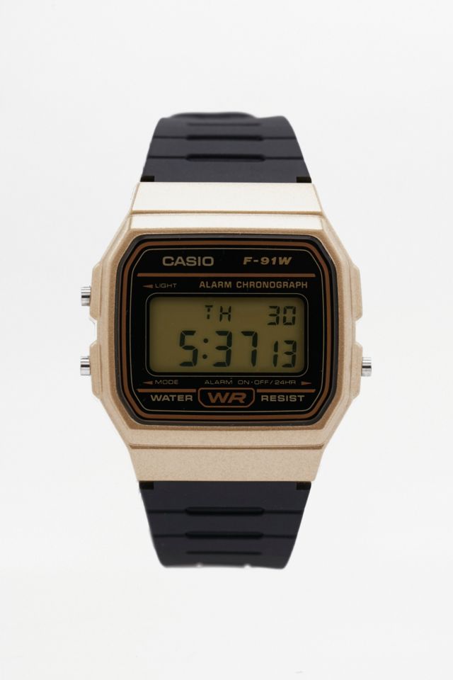 F91w hotsell casio gold