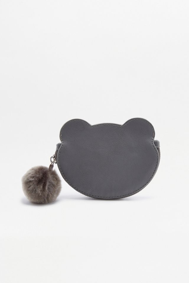 Hiding Grey Koala Purse #2