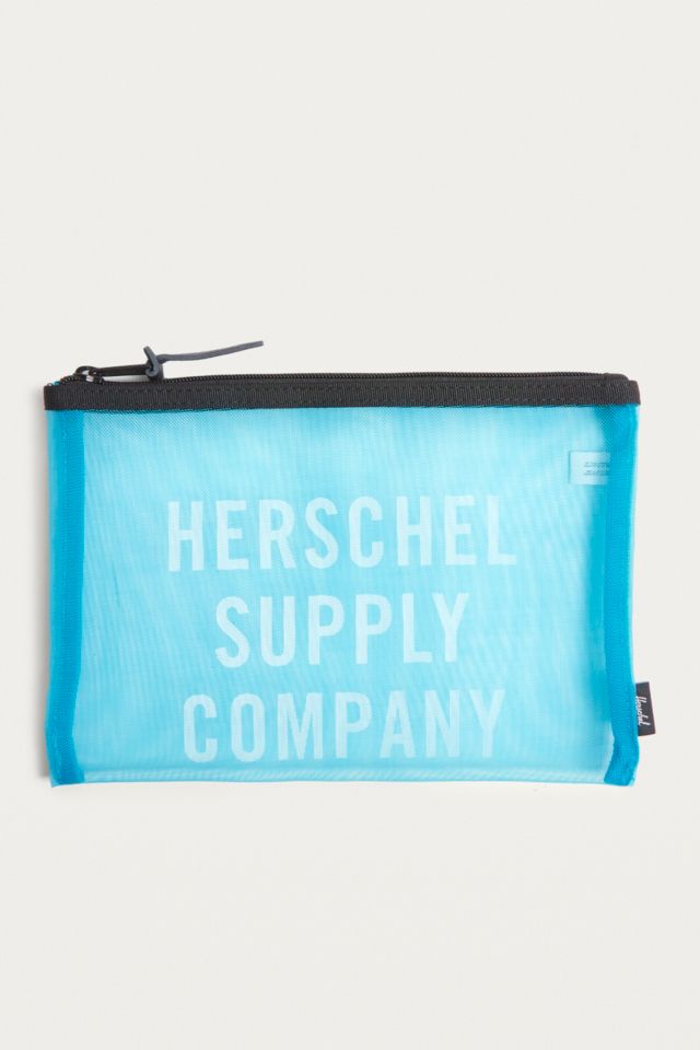 Herschel Supply Co. Network Ocean Depths Large Mesh Pouch Urban