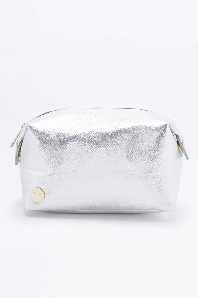 Mi-Pac Silver Make-Up Bag