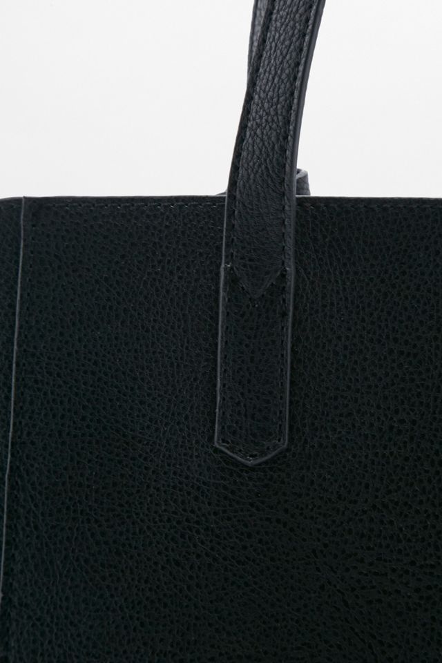 Large Black Folded Tote Bag #2