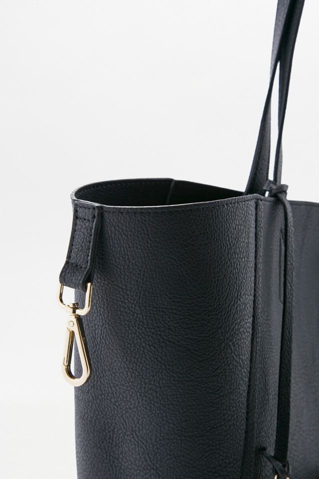 Large Black Folded Tote Bag #4