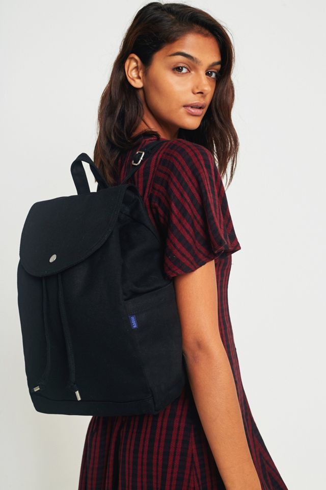 BAGGU Drawstring Black Backpack | Urban Outfitters UK