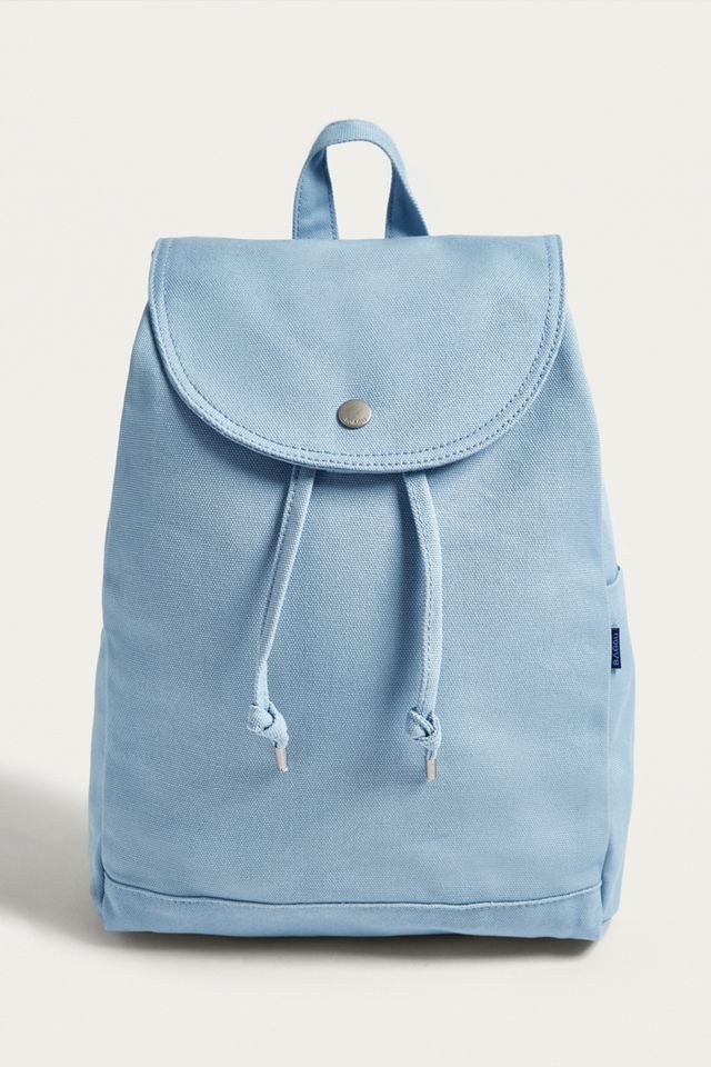 BAGGU Drawstring Blue Backpack