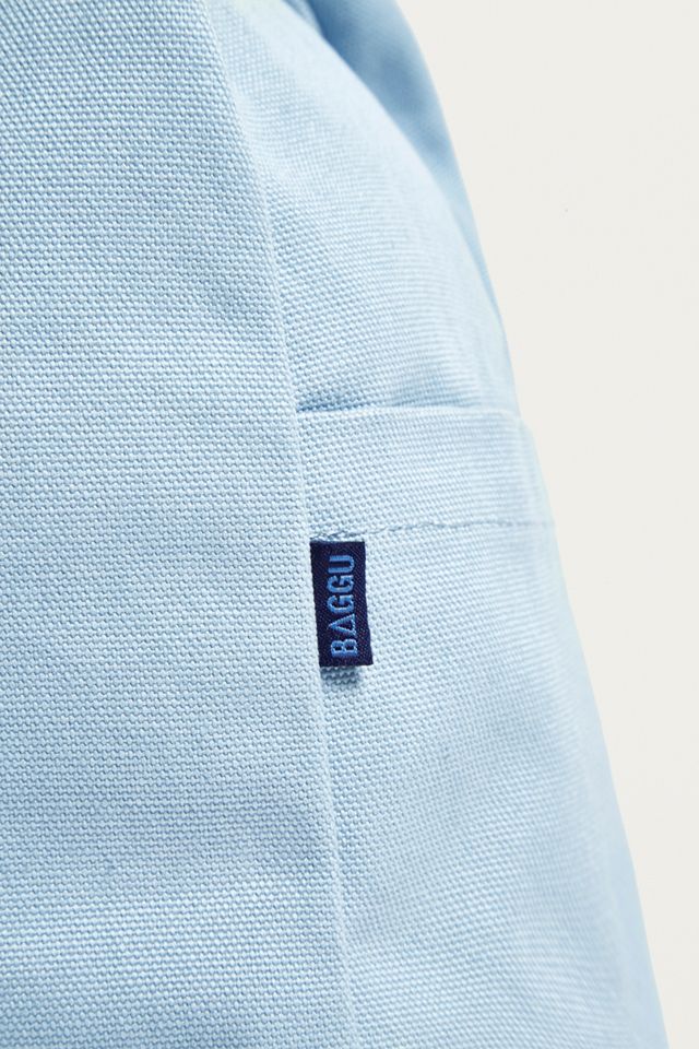 BAGGU Drawstring Blue Backpack #2