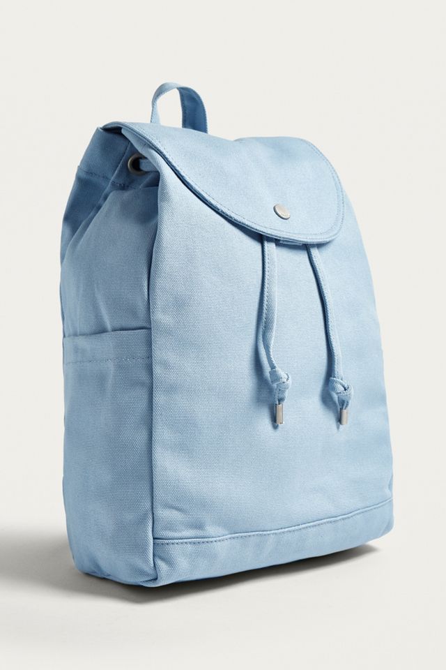 BAGGU Drawstring Blue Backpack #3