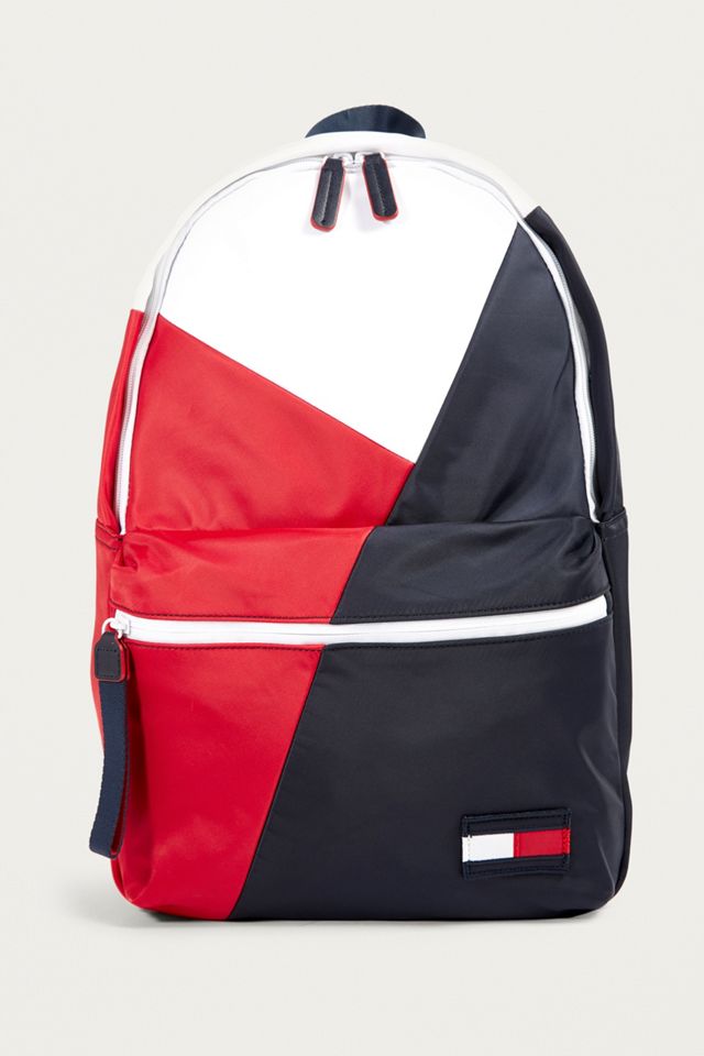 Tommy hilfiger retro logo backpack discount
