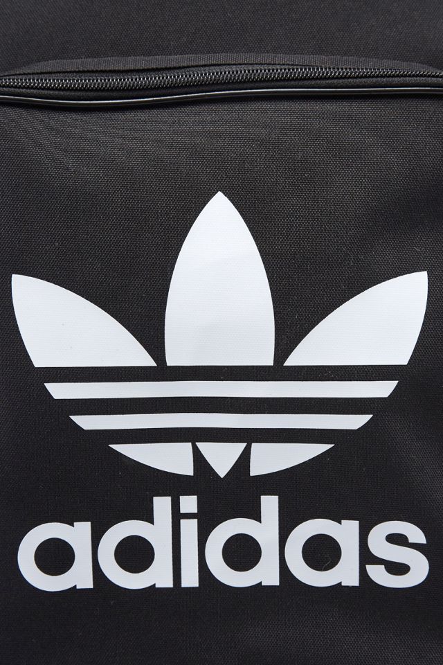 adidas Originals – Klassischer Rucksack in Schwarz mit Dreiblattlogo #5