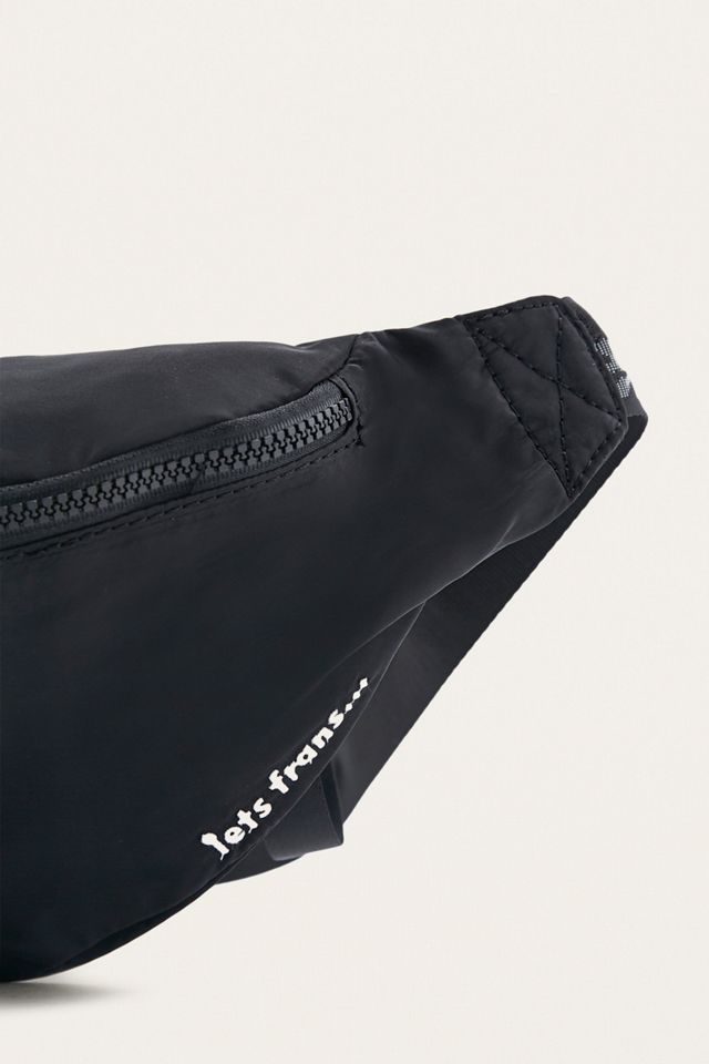 iets frans… Black Nylon Bum Bag #2