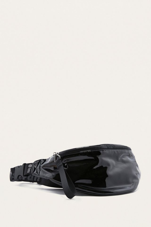 iets frans…Black Vinyl Bum Bag #2