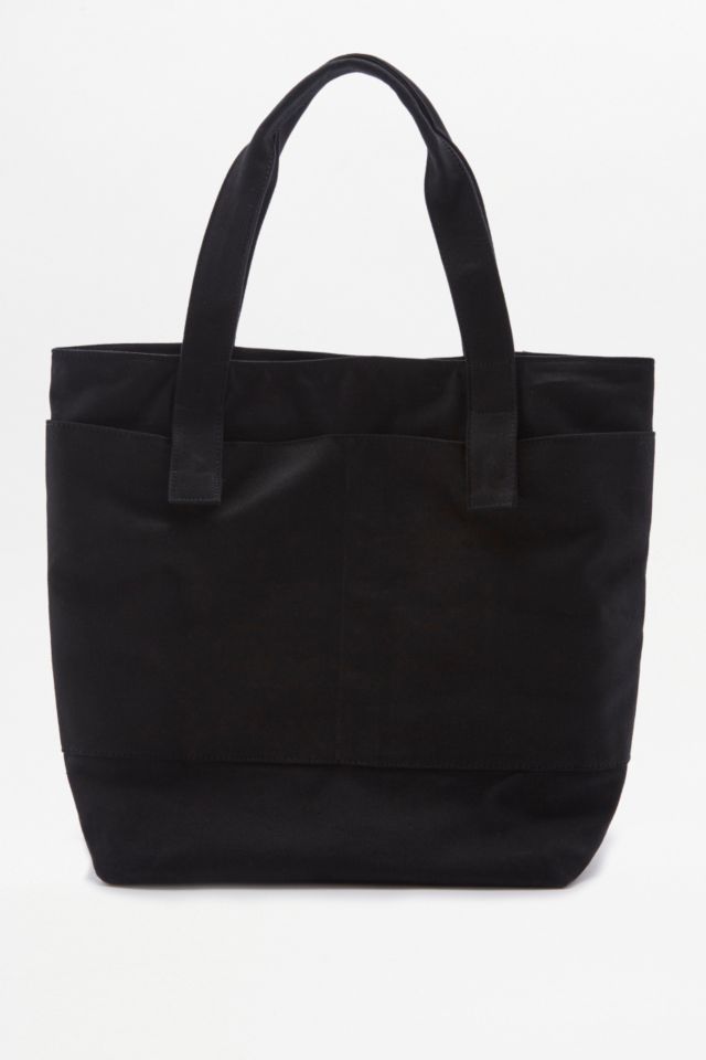 Oversized black tote online bag