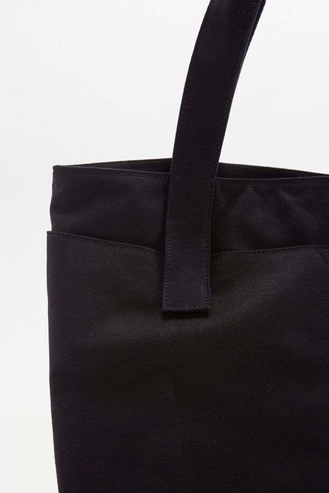Sac fourre-tout oversize en toile noire #2