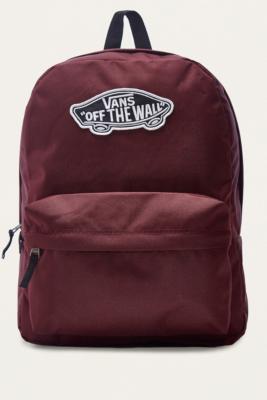 maroon backpack vans