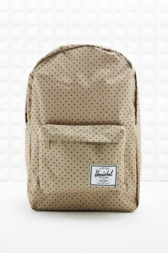 Herschel Classic 21L Backpack in Polka Dot Urban Outfitters UK