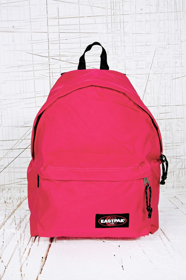Eastpak Pak'R Pink Padded Backpack Urban Outfitters UK