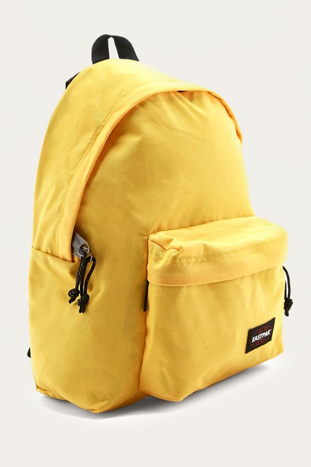 Eastpak Padded Pak'R Flexible Yellow Backpack | Urban Outfitters UK