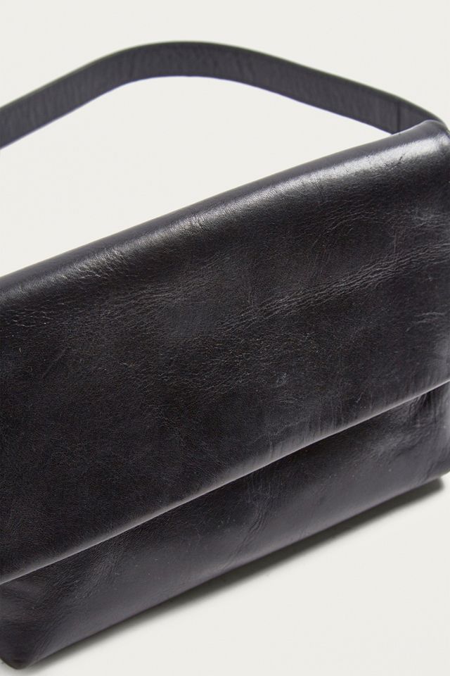 Vagabond Copenhagen Black Leather Bum Bag #2