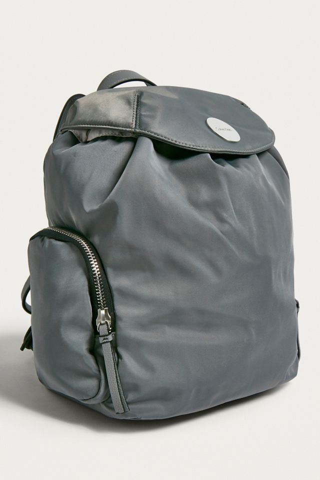 Calvin Klein Edith Grey Nylon Backpack #2