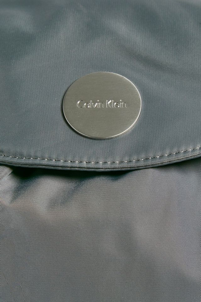 Calvin Klein Edith Grey Nylon Backpack #3