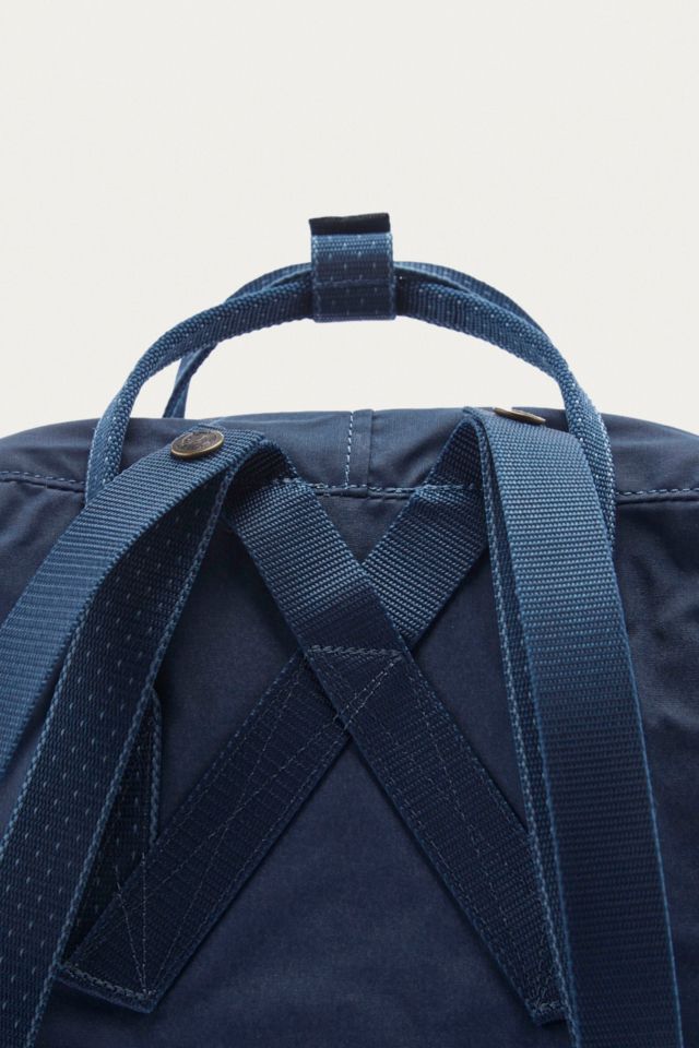 Fjallraven kanken royal blue pinstripe outlet backpack