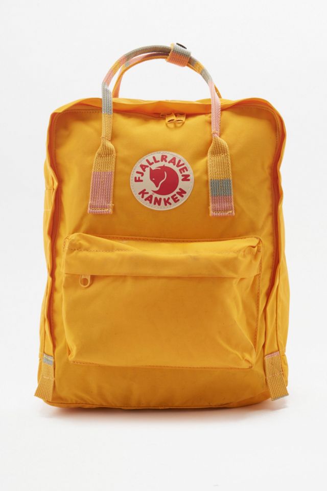 Fjallraven warm yellow store random blocked