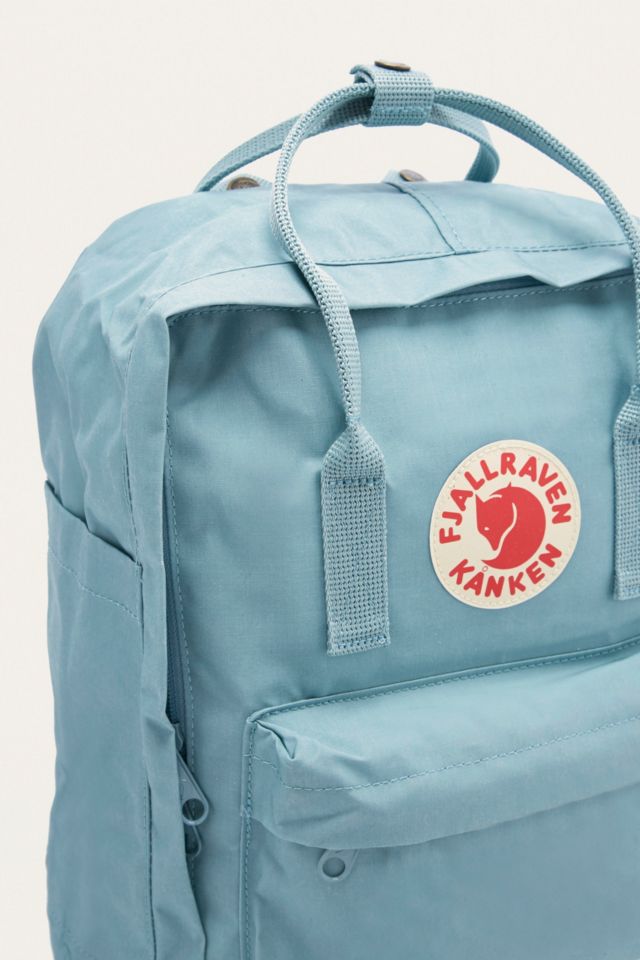 Fjallraven Kanken Classic - Mochila pequeña para el día a día, Azul (Sky  Blue)), F23561-Sky Blue