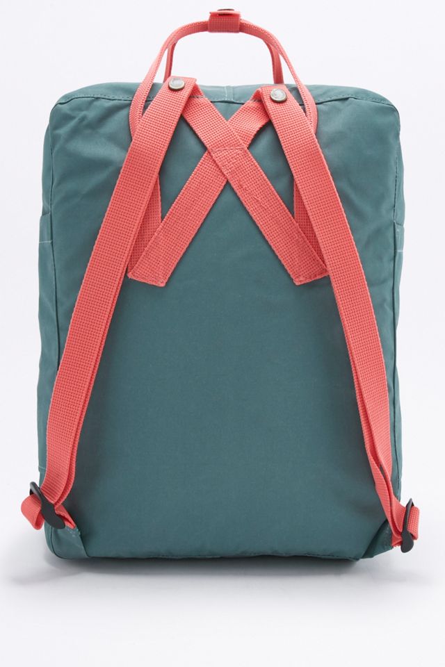 Fjallraven - Sac à dos Kanken classique vert forêt et rose #3