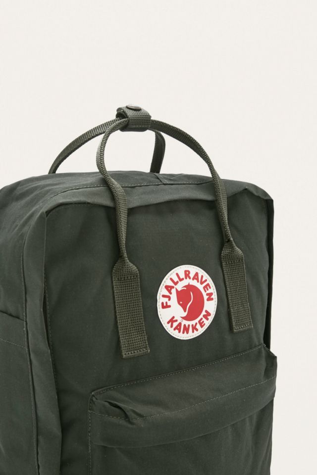 Fjallraven Kanken Classic Forest Green Backpack Urban Outfitters UK