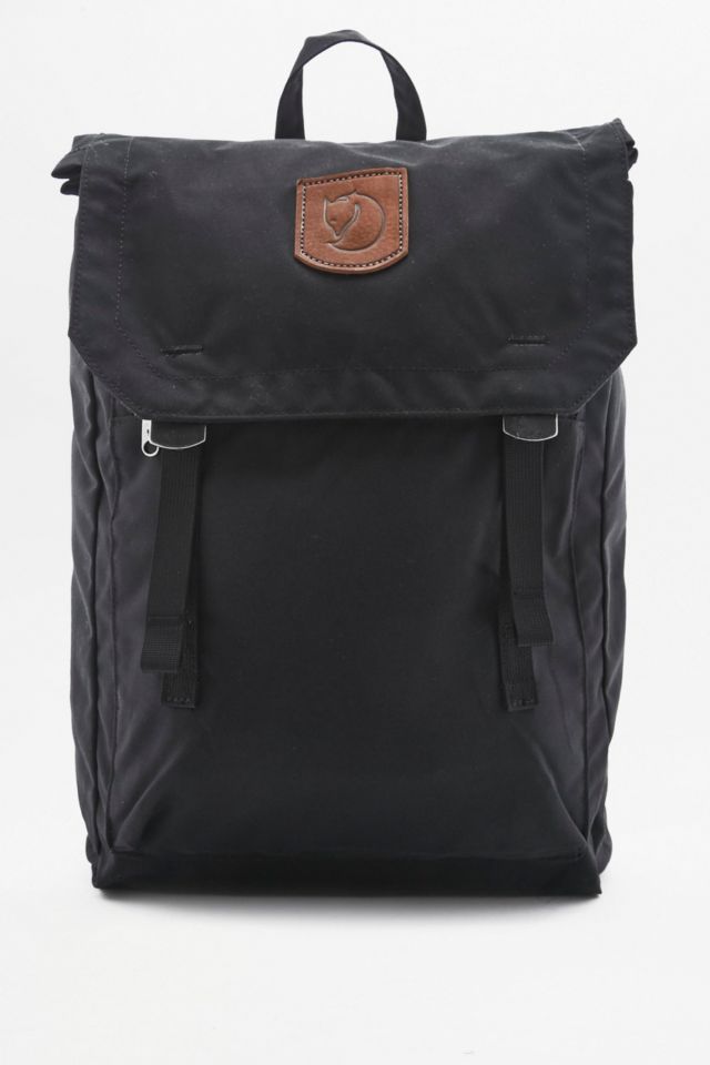 Fjallraven Foldsack No. 1 Black Backpack | Urban Outfitters UK