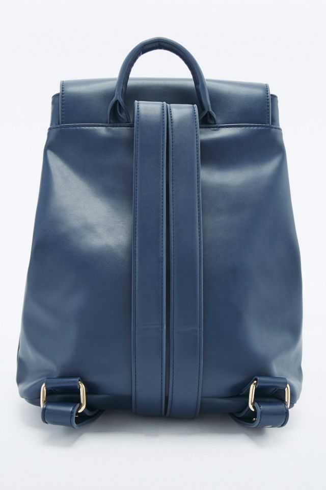 Minimal Navy Backpack  #4