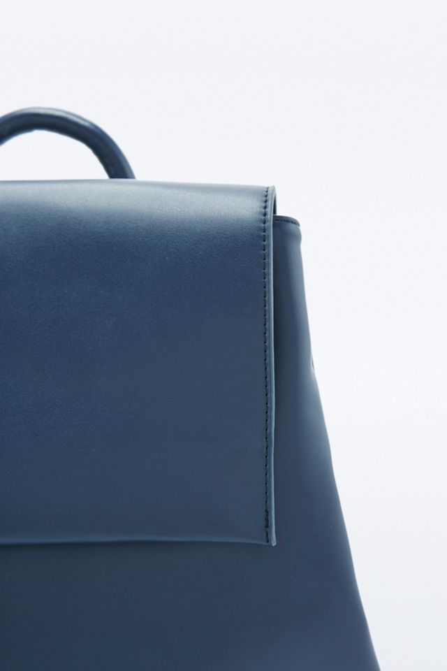 Minimal Navy Backpack  #5