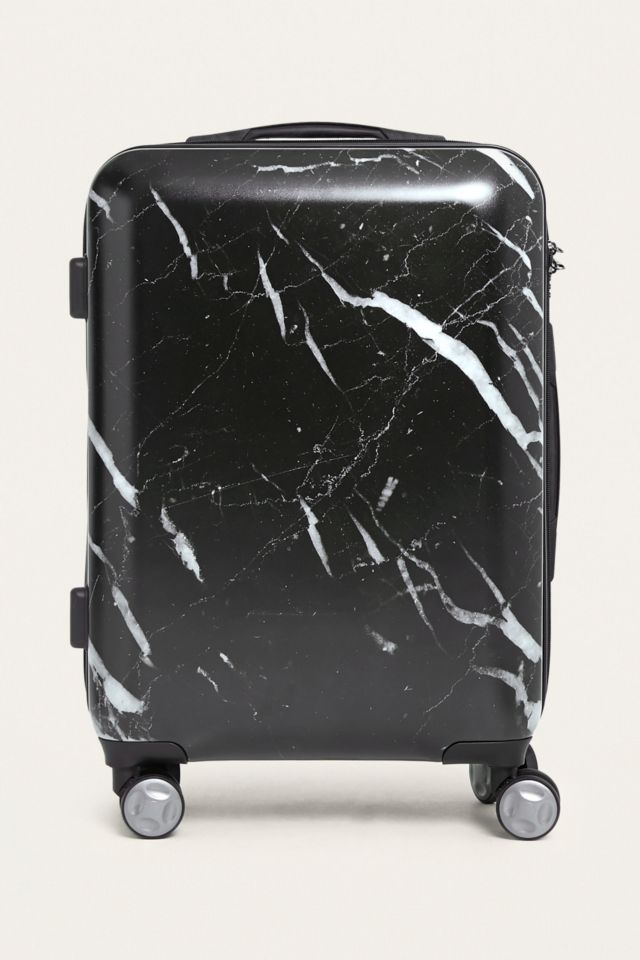 Calpak black cheap marble luggage